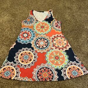 Basicon Pastel Floral Patterned Fabric